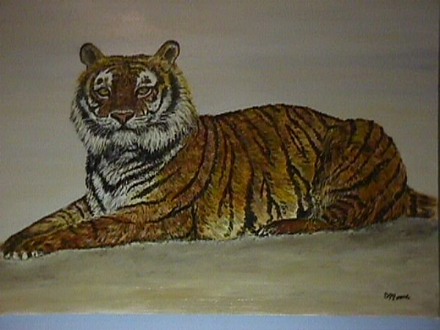 Resting Tiger 